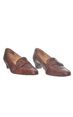 Pantofi maro cognac Gabor, piele naturala, marime 43