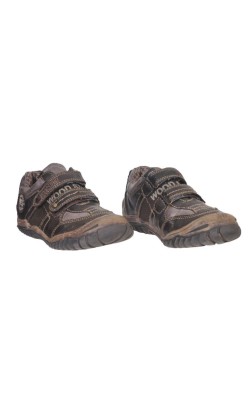 Pantofi piele sintetica Wood Stone, marime 34