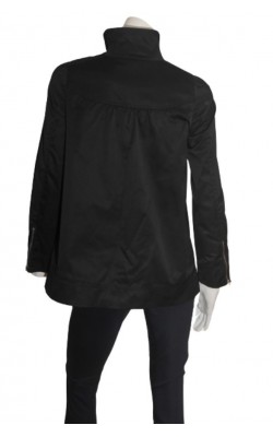 Pardesiu scurt din amestec bumbac H&M, marime 36