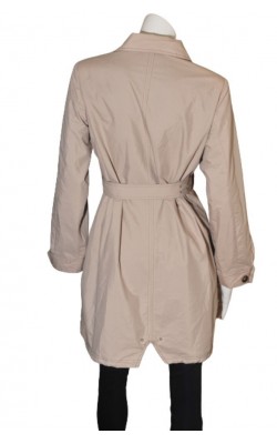 Jacketa lunga bej Tara, marime 50