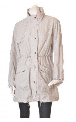 Parka gri impermeabila cu gluga Zavanna, marime 46