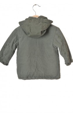 Parka H&M, captusita cu blanita, 18 luni