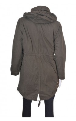 Parka H&M L.o.g.g., captuseala vatuita detasabila, marime 42