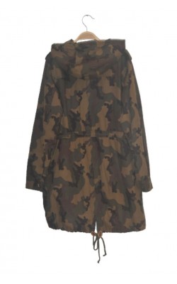 Parka lunga print camuflaj Bik Bok, marime 34 
