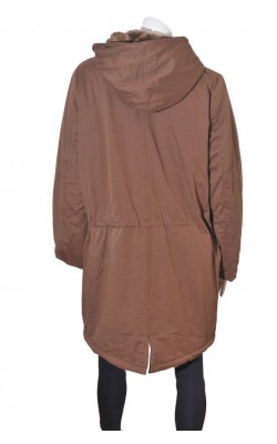 Parka maro captusita cu blanita Tine Mollat, marime 48/50