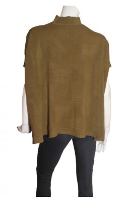 Poncho Jacqueline de young, culoare kaki, marime M