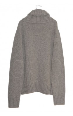 Pulover calduros de lana Stetind, guler sal, unisex, marime XL