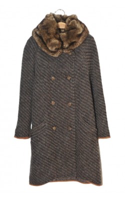 Pulover tip pardesiu Zara Knitwear, mix lana, marime S