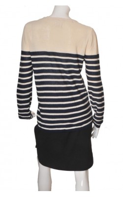 Pulover tricot fin Selected Jeans, in si bumbac, marime L