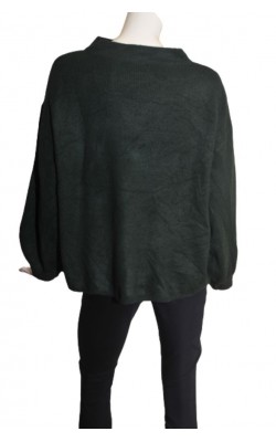Pulover verde inchis Lindex, marime 48