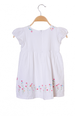 Rochie alba brodata Fix by Lindex, 3 ani