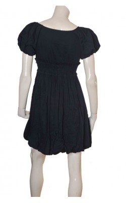 Rochie bleumarin din bumbac, marime 38