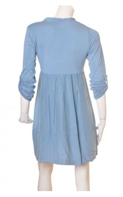 Rochie bumbac si matase naturala, marime M