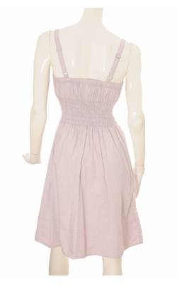 Rochie cu bretele bumbac lila pal Finn Flare, marime XS