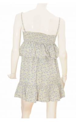 Rochie cu volane print floral Gina Tricot, marime 36