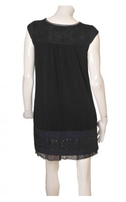 Rochie dantela si tesatura brodata Sfizio, marime 38