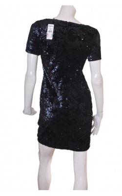 Rochie din catifea cu paiete Kappahl, marime M