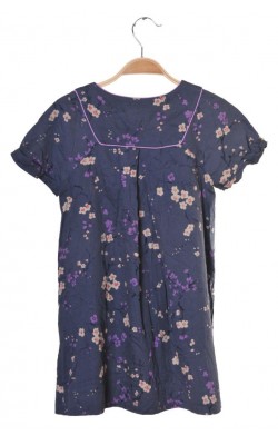 Rochie gri cu imprimeu Zara, 9-10 ani