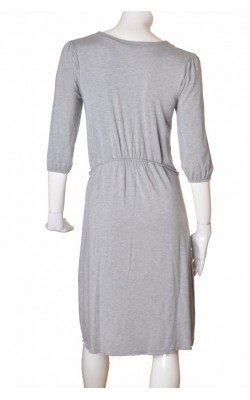 Rochie gri din jerseu fin Bruuns Bazaar, marime 42