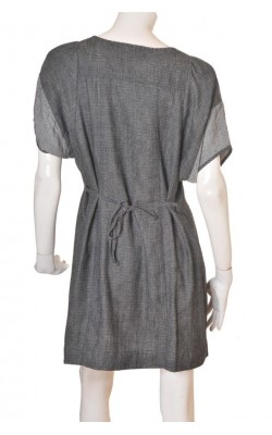 Rochie gri Elton, marime L