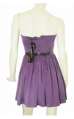 Rochie mov centura paiete negre Idol by New Look, marime 40