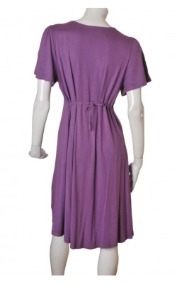 Rochie mov guler dantela Kappahl, marime 46