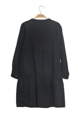Rochie neagra bumbac organic Cubus, 12 ani