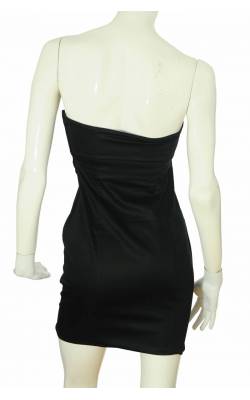 Rochie neagra bumbac stretch H&M, marime 36