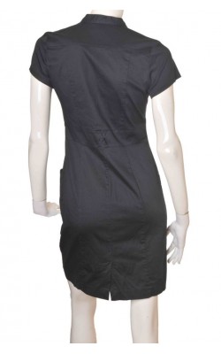Rochie neagra cambrata H&M, marime 36