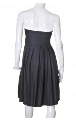 Rochie neagra cocktail H&M, marime 38