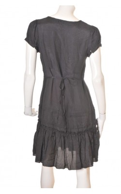 Rochie neagra guler dantela Kappahl, marime 40