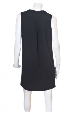 Rochie neagra guler drapat Ane Mone, marime L