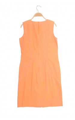 Rochie oranj din bumbac Mac Scott, marime 36