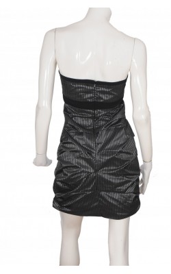 Rochie satin in dungi Gina Tricot, marime 40