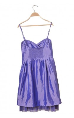 Rochie satin mov Bik Bok, marime 40