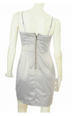 Rochie satin stretch gri B.Young, marime 38