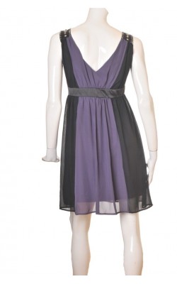 Rochie Sorbet, bretele decor margele, marime L