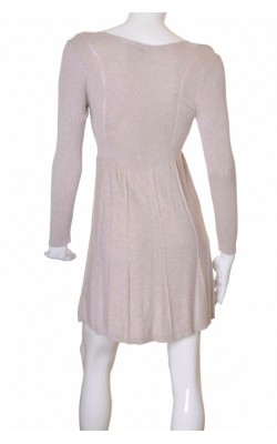 Rochie tricot bej Fransa, marime 38