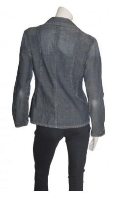 Sacou denim Repeat, croi cambrat, marime L