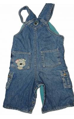 Salopeta Baby Patch, captuseala polar, 3-6 luni