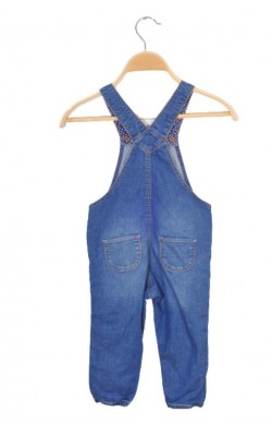 Salopeta denim H&M, 12-18 luni