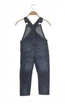 Salopeta denim H&M, 3-4 ani