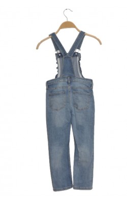 Salopeta denim stretch H&M, 5-6 ani