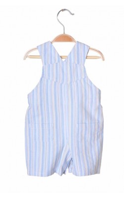 Salopeta scurta din bumbac Marks&Spencer, 3-6 luni