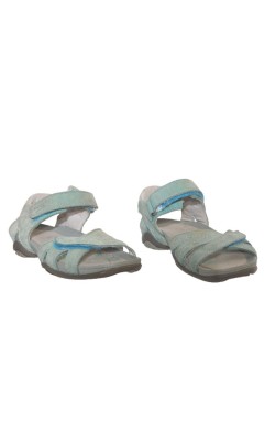 Sandale bleu Superfit, piele, marime 34