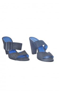 Sandale denim G-Star Raw, interior piele, marime 38