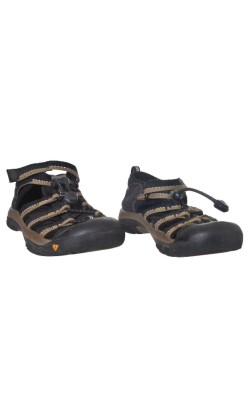 Sandale Keen Waterproof, negru cu bej, marime 30