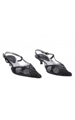 Sandale The Seller, integral piele, marime 37