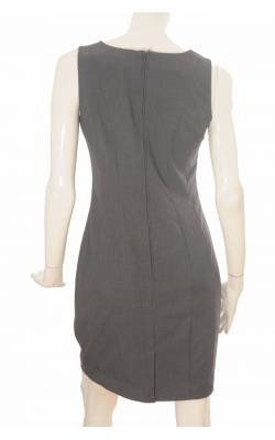 Sarafan cambrat din stofa gri H&M, marime 40