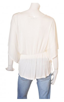 Top alb H&M, marime L